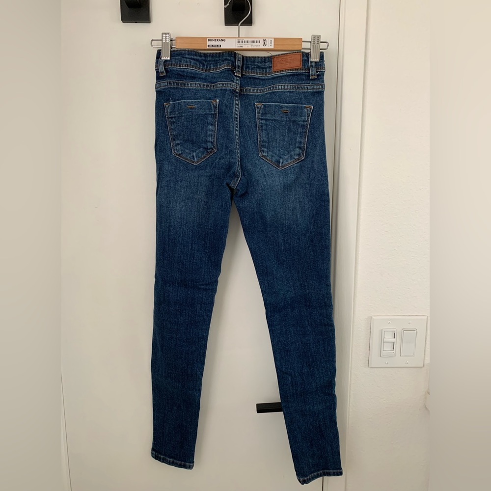 Zara basic denim (size 2) - Picture 2 of 4